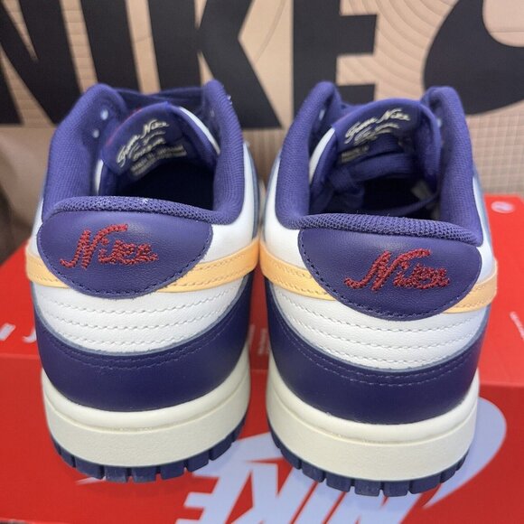 NEW Nike Dunk Low ‘From Nike To You’ Purple Yellow FV8106-181 Men's Sizes - Picture 4 of 6
